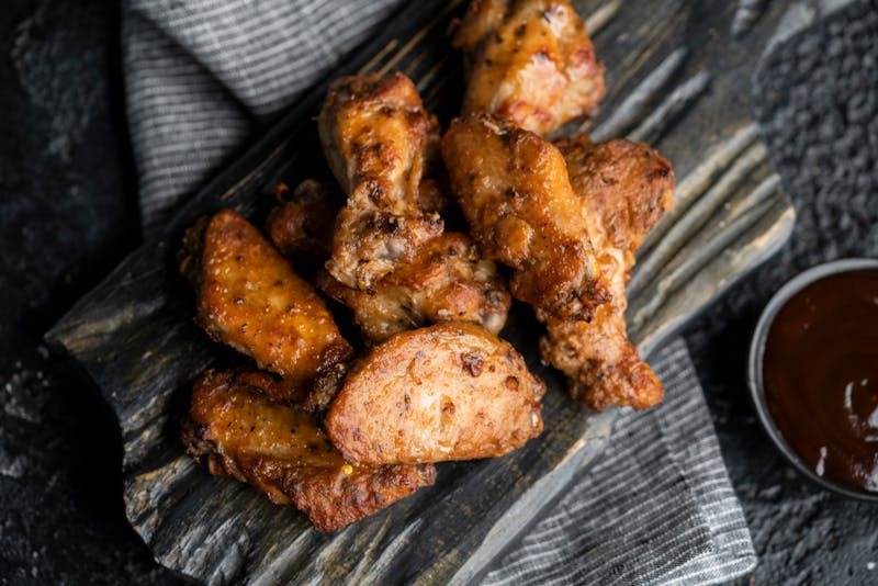 Classic Buffalo Wings with spicy buffalo sauce
