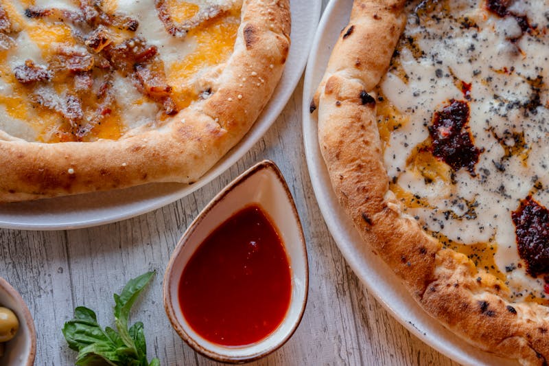Loaded Breadsticks with cheese and marinara dipping sauce